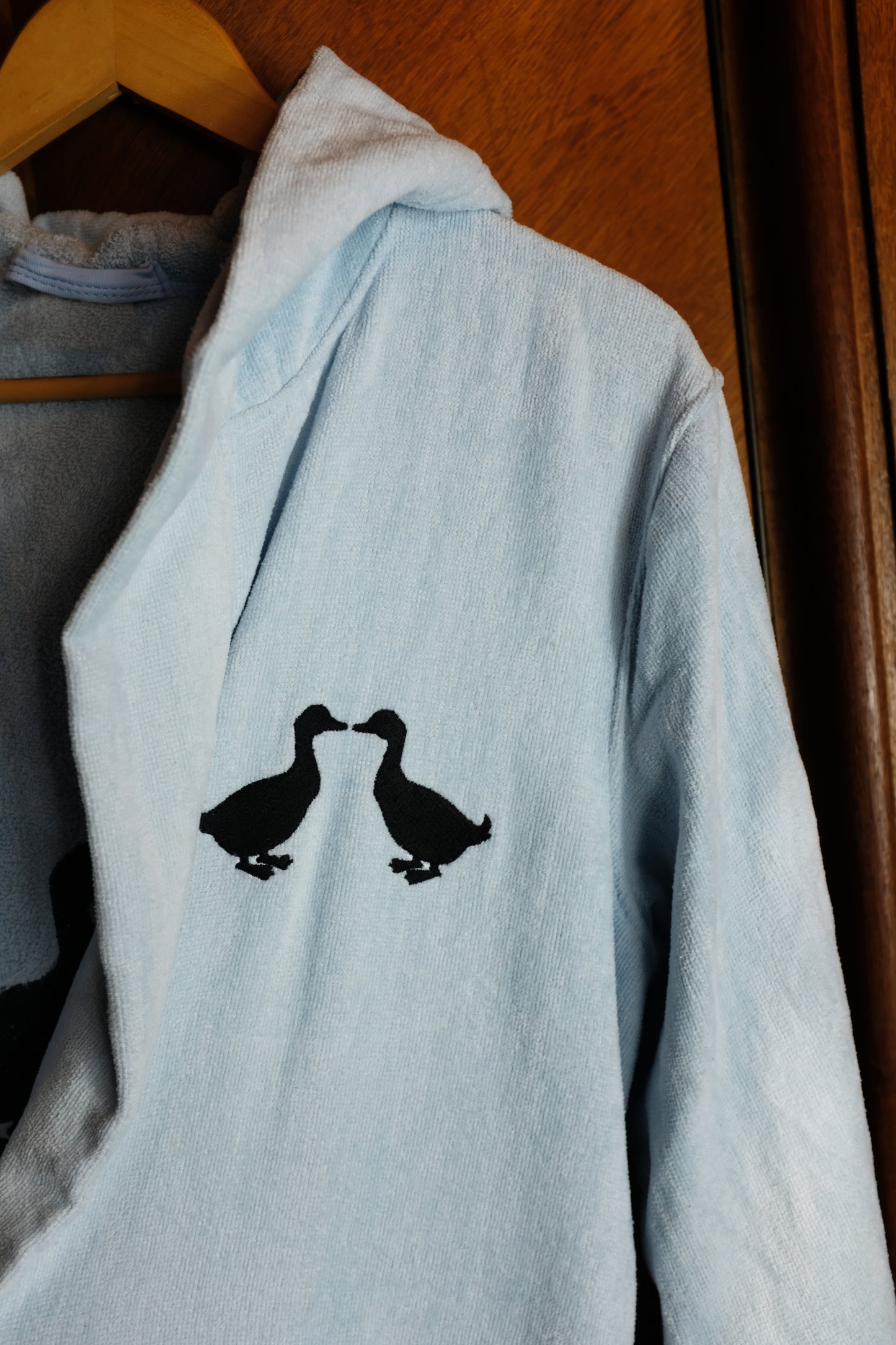 Sisy Bademantel Hellblau