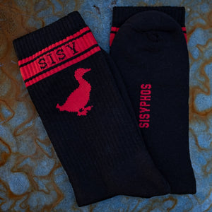 Sportsocke SISY Black / Red