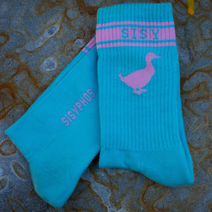 Sportsocke SISY Blue / Pink