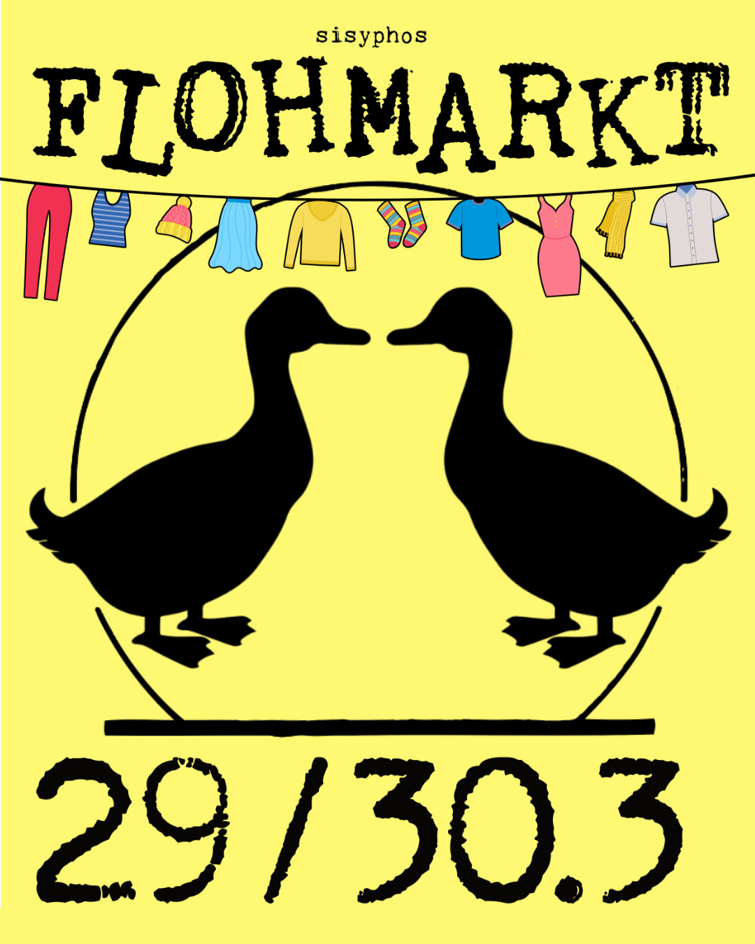 FLOHMARKT TICKET SAMSTAG 29.03.2025 & SONNTAG 30.03.2025 NEW