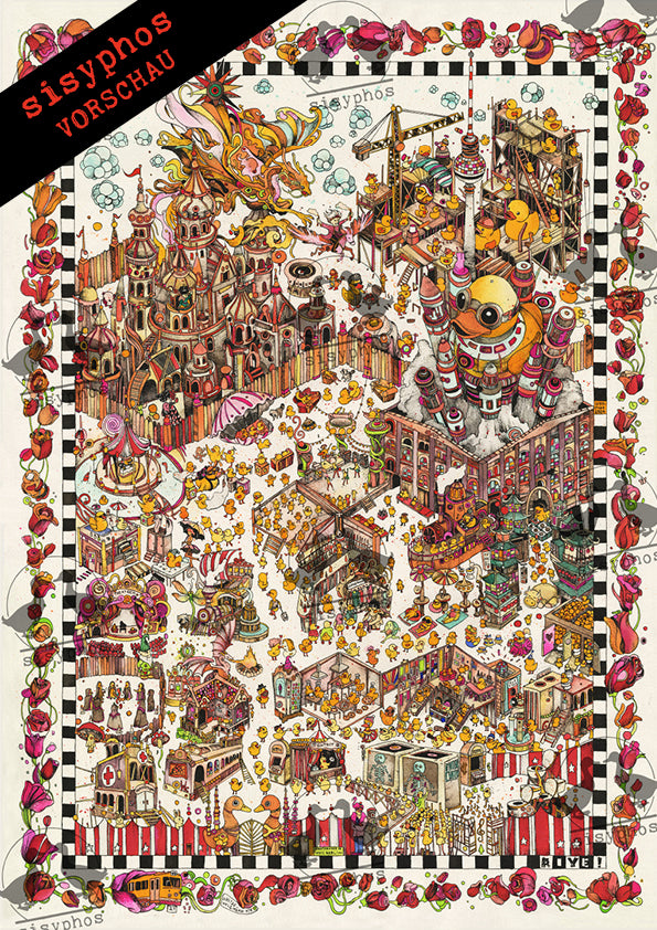 Kunst aus dem Sisyversum: Sisyphos Atlas