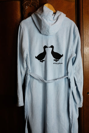 Sisy Bademantel Hellblau