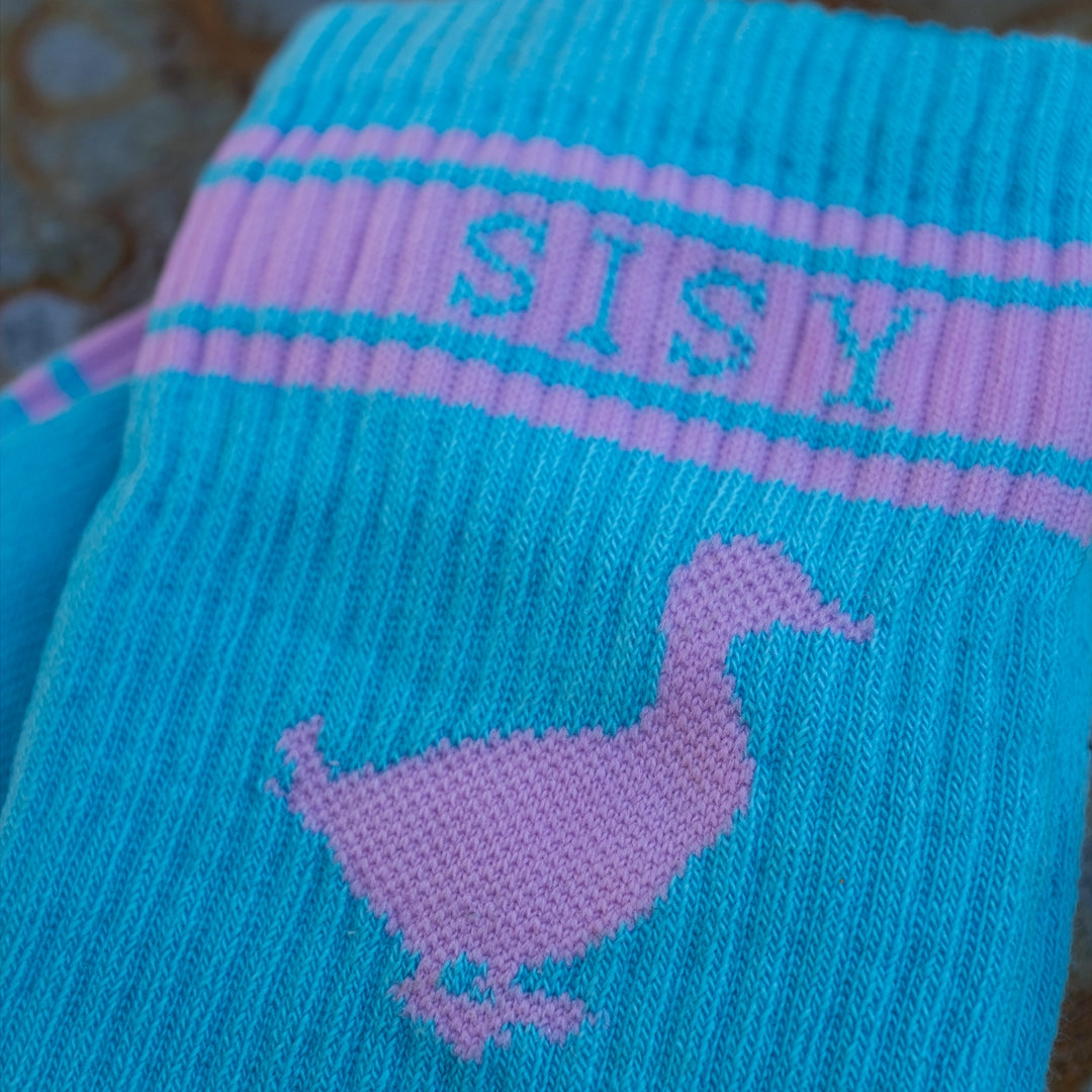 Sportsocke SISY Blue / Pink